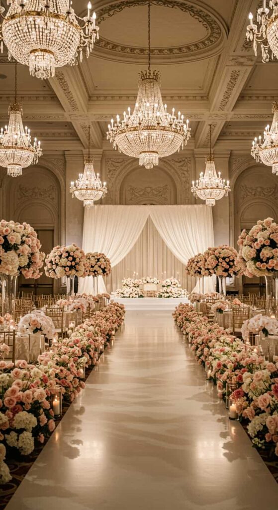 Dreamy Wedding Aisle Decor Ideas