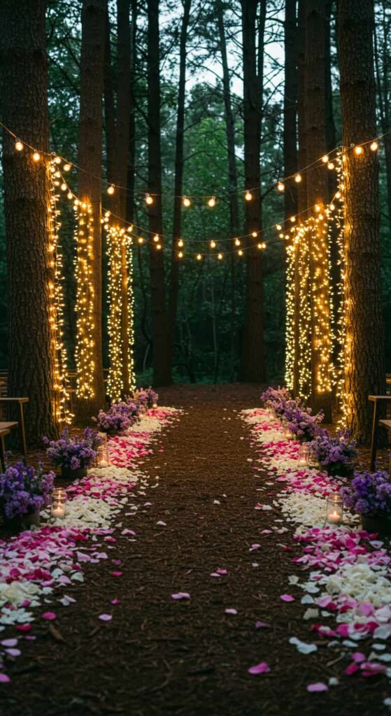 Dreamy Wedding Aisle Decor Ideas