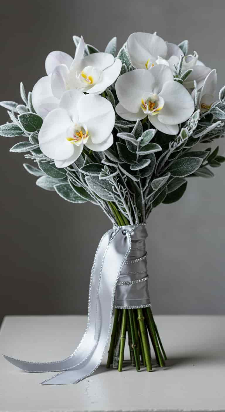 10 Romantic Winter Wedding Bouquets with Seasonal Florals