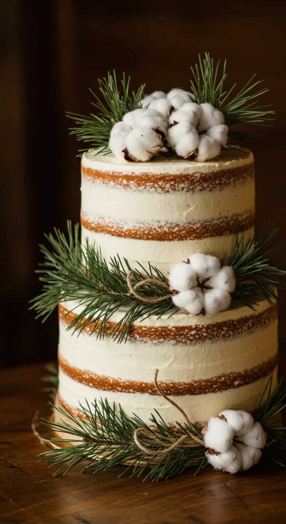 Magical Winter Wedding Cake Ideas