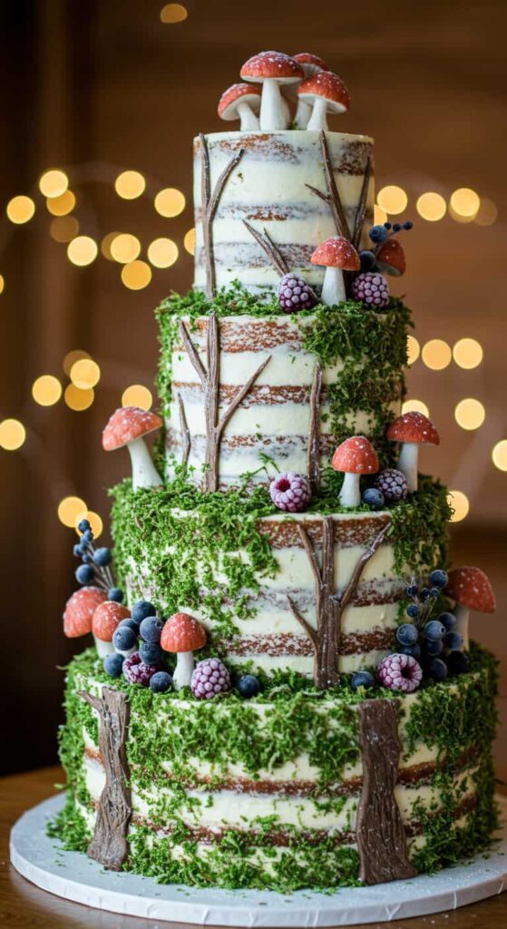 Magical Winter Wedding Cake Ideas