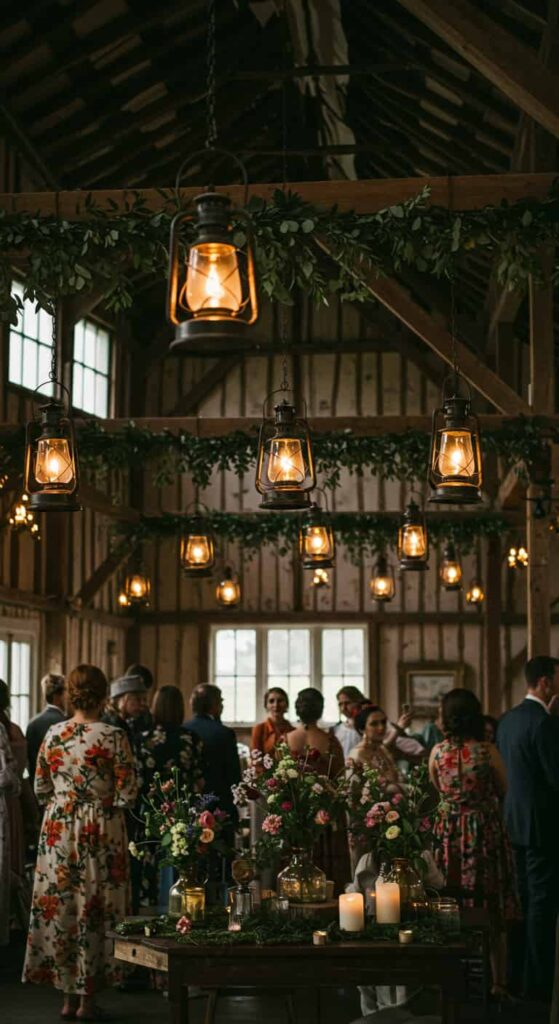 Oil Lamps in Wedding Decor