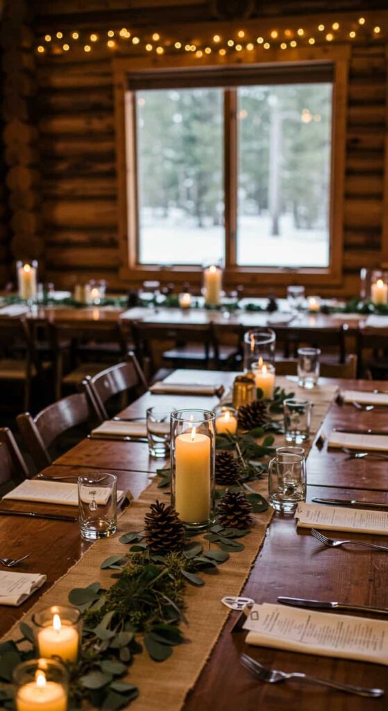 Cozy Rustic Winter Wedding