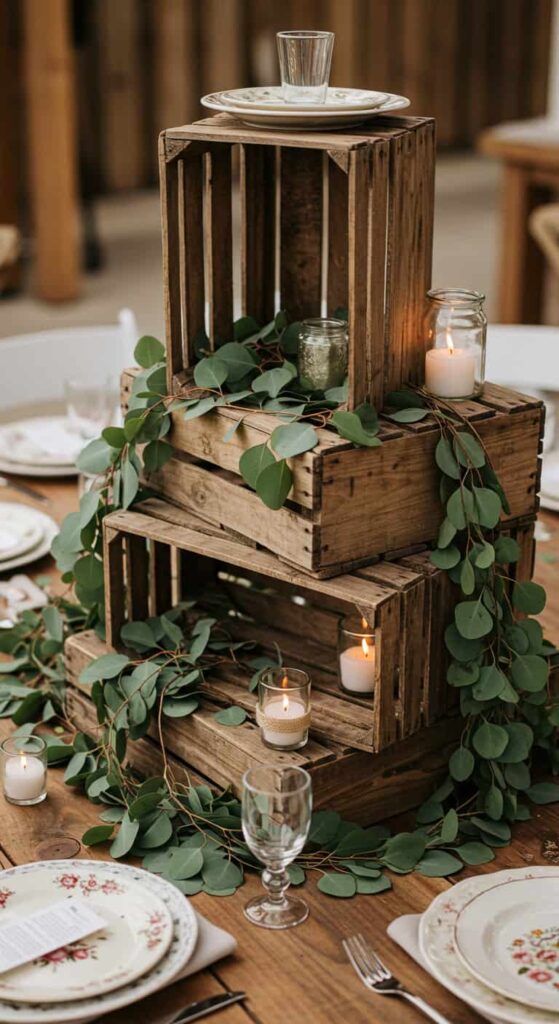 Rustic Wedding Table Decor