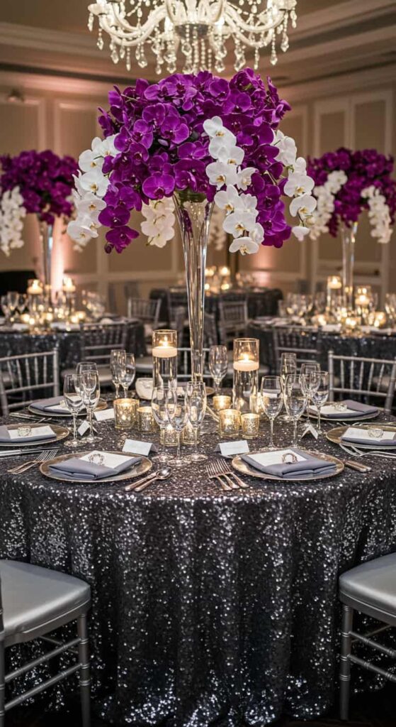 Elegant Round Wedding Table Decoration Ideas