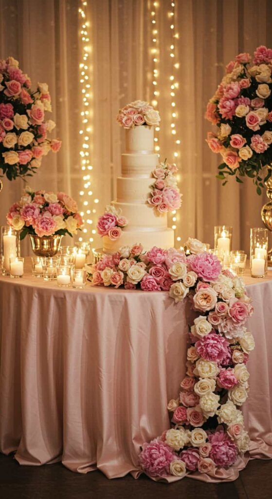 Wedding Cake Table Decoration