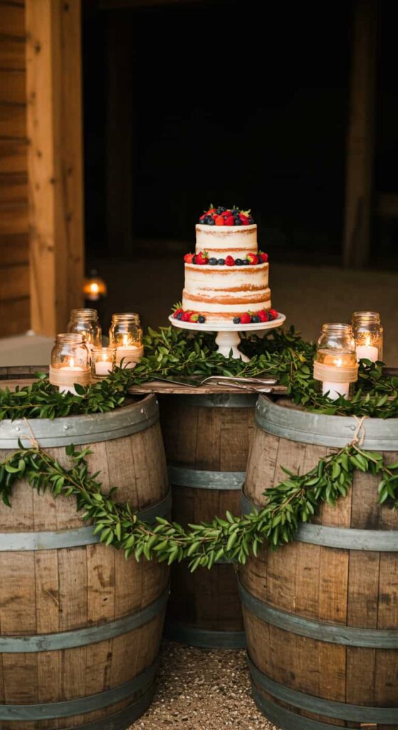 Wedding Cake Table Decoration