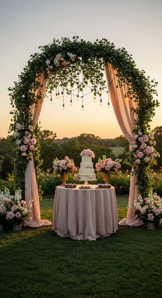 Wedding Cake Table Decoration