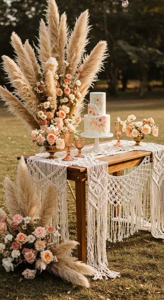 Wedding Cake Table Decoration