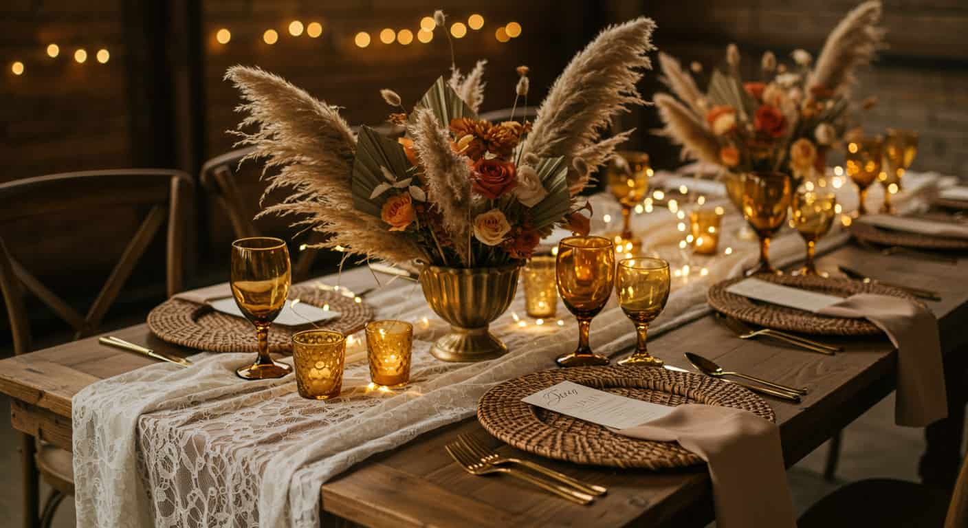 How to Create Stunning Rustic Wedding Table Decor on Any Budget