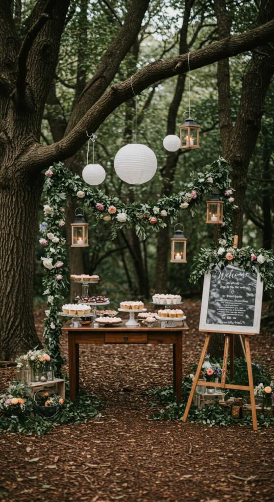 Perfect Wedding Welcome Table