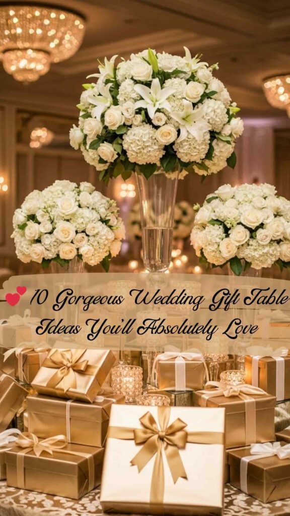 Wedding Gift Table Ideas