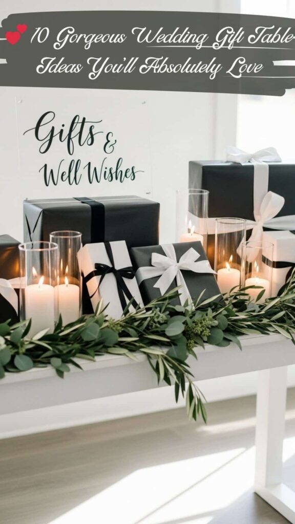 Wedding Gift Table Ideas
