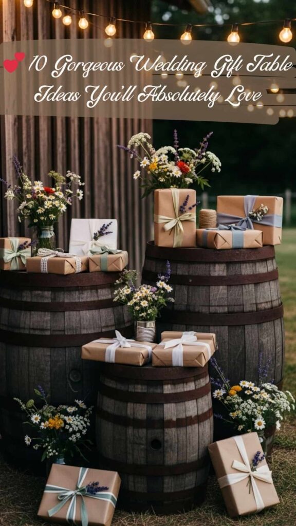 Wedding Gift Table Ideas