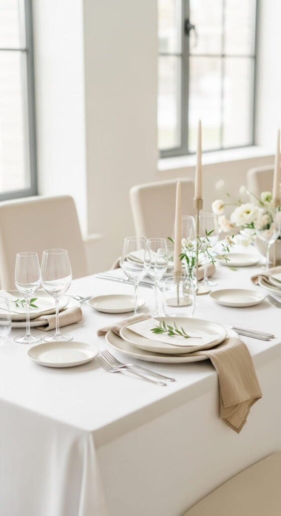 10 Minimalist Wedding Table Decor Ideas for a Chic Celebration