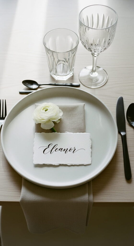 10 Minimalist Wedding Table Decor Ideas for a Chic Celebration